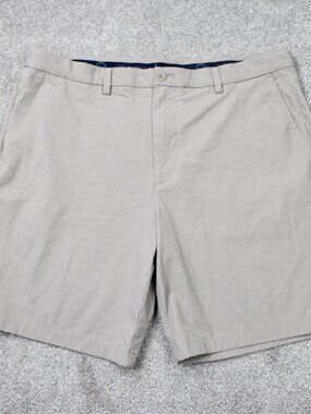 Vineyard Vines OTG Shorts Mens 38 Beige 9" On the Go Performance Stretch